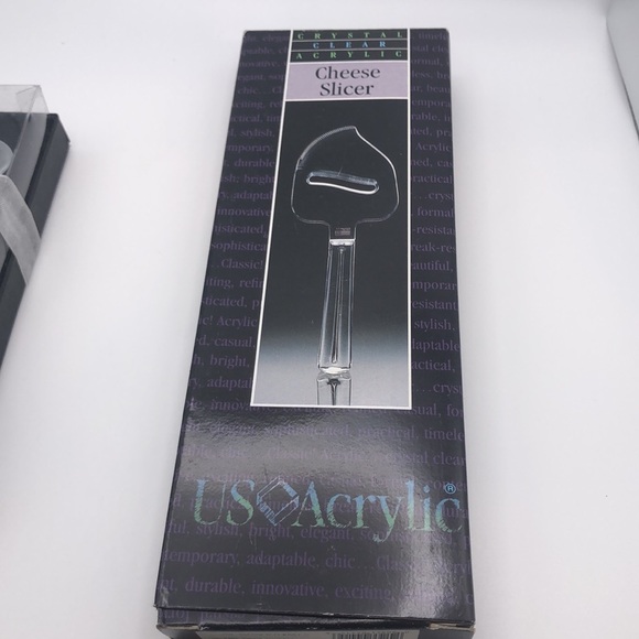 Kate Aspen Bottle Stopper & US Acrylic Cheese Slicer - Picture 3 of 9